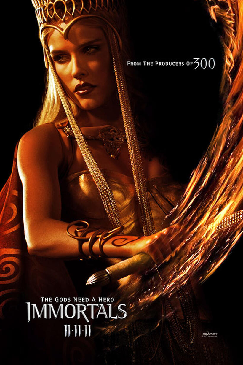 Poster art for "Immortals."