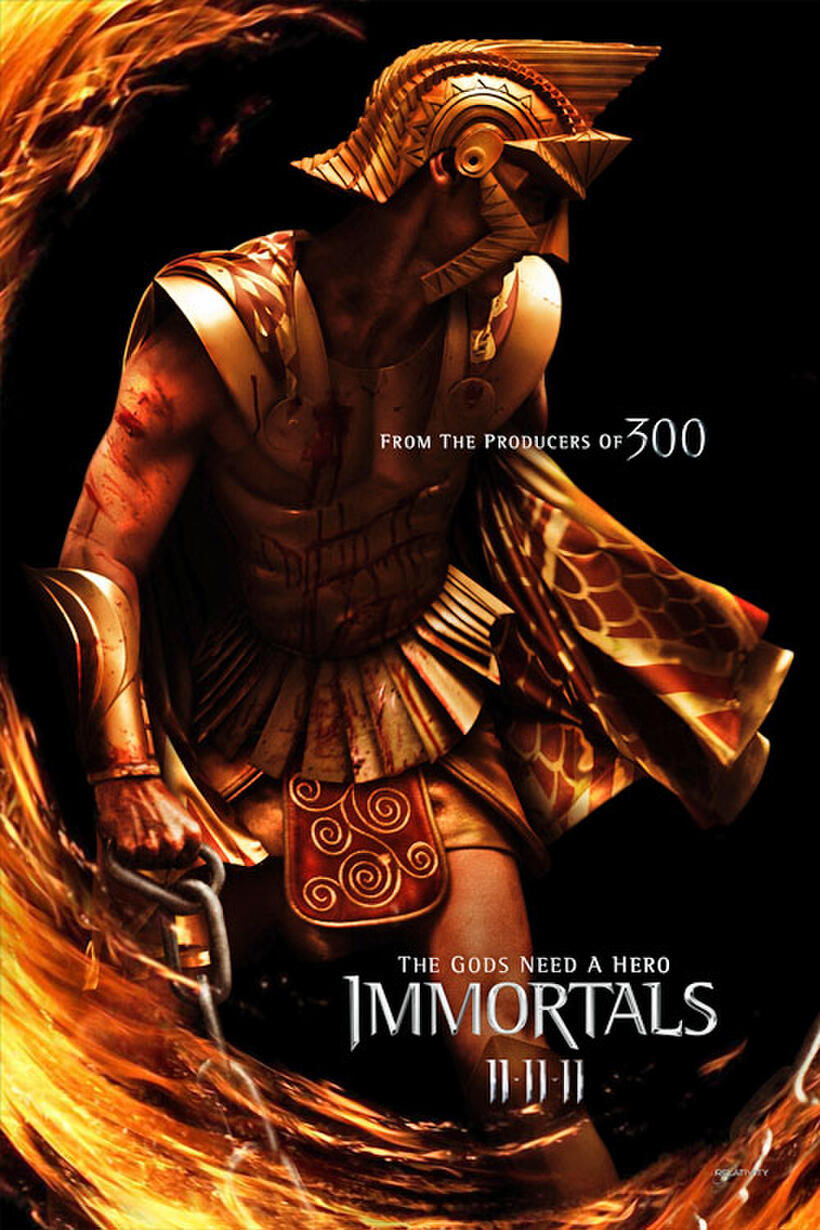 Poster art for "Immortals."