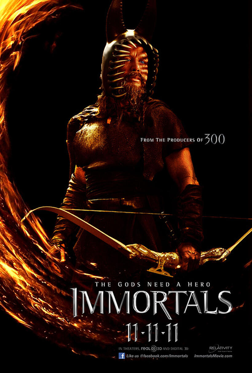 Poster art for "Immortals."