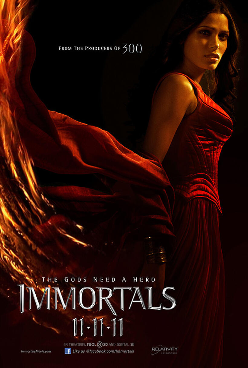 Poster art for "Immortals."