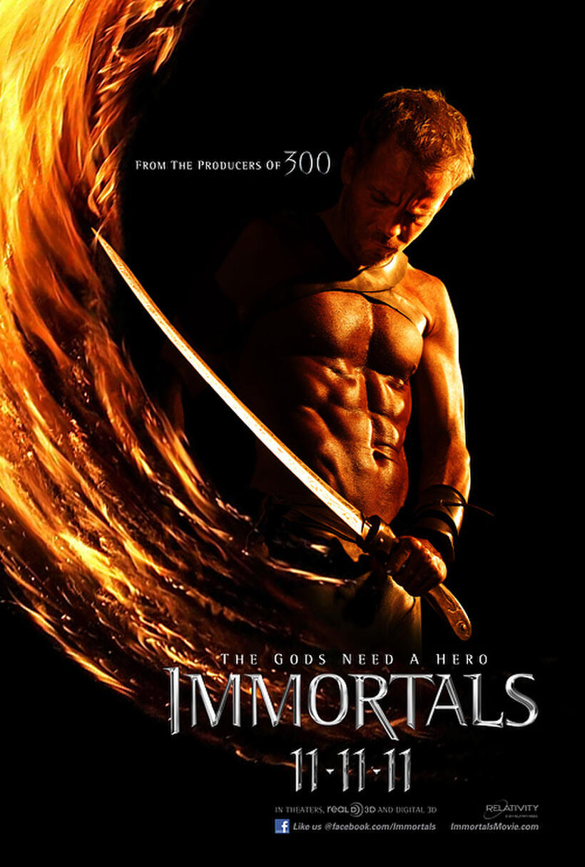 Poster art for "Immortals."