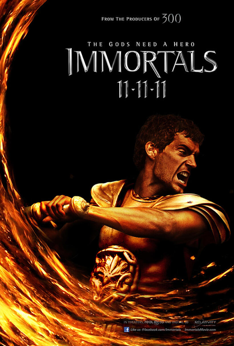Poster art for "Immortals."