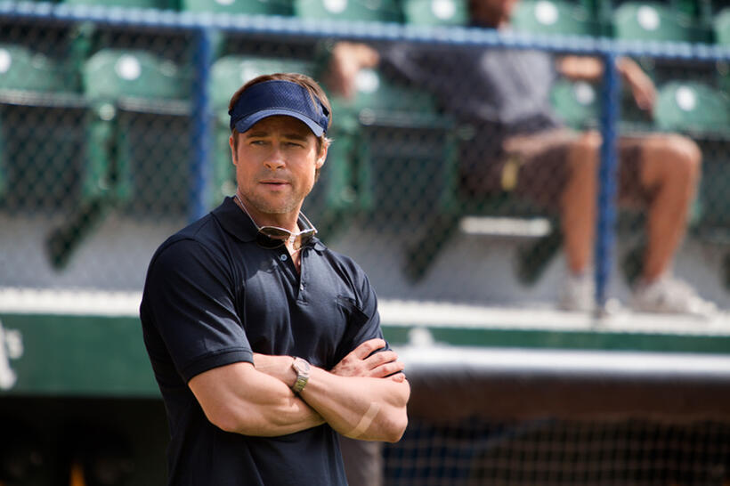 Brad Pitt in "Moneyball."