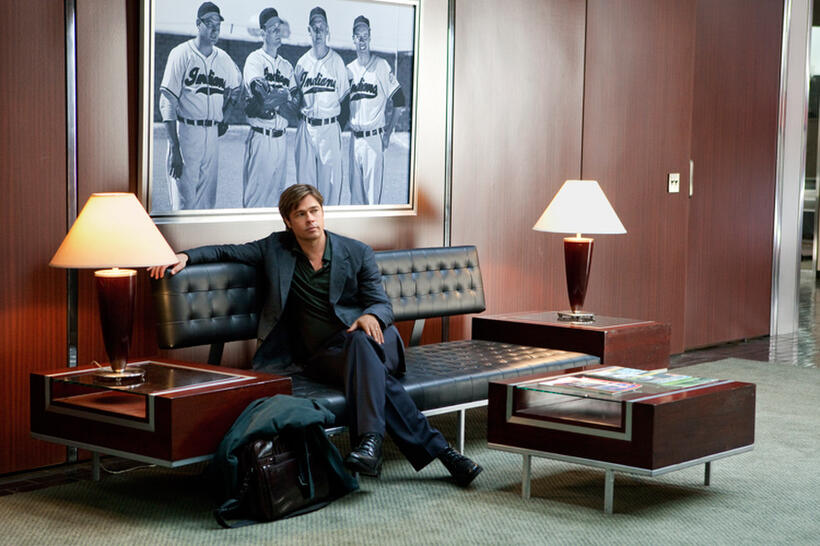 Brad Pitt in "Moneyball."