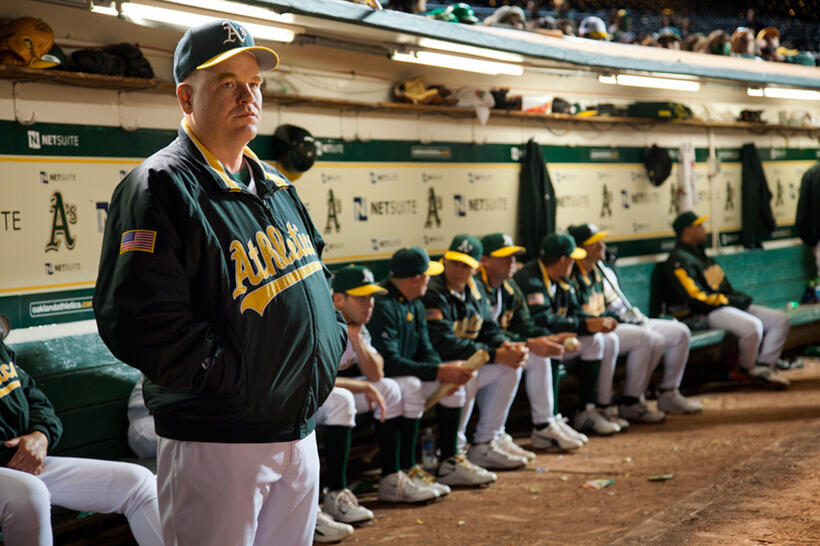 Philip Seymour Hoffman in "Moneyball."