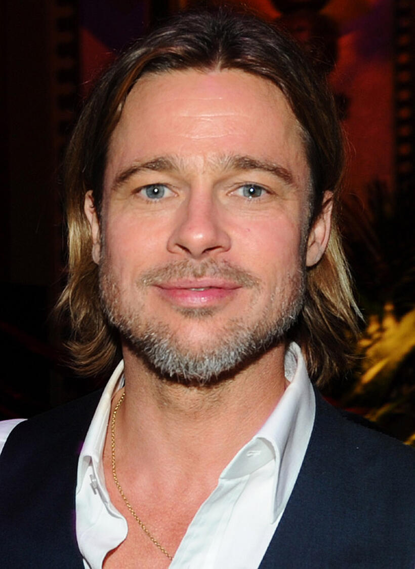 Brad Pitt at the California premiere of "Moneyball."