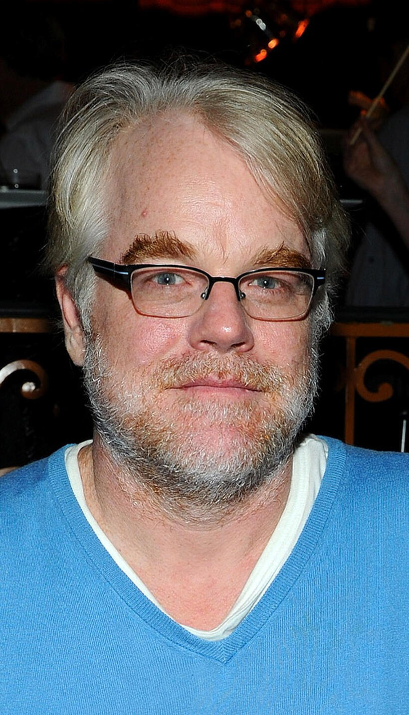 Philip Seymour Hoffman at the California premiere of "Moneyball."