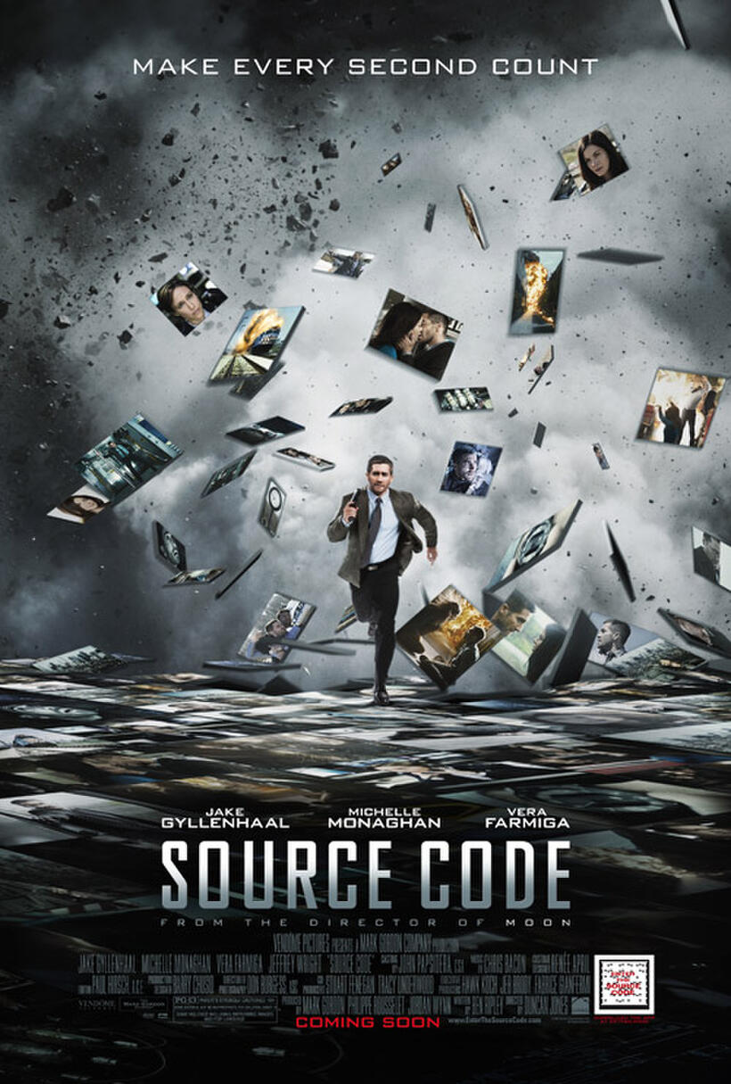 Poster art for "Source Code."