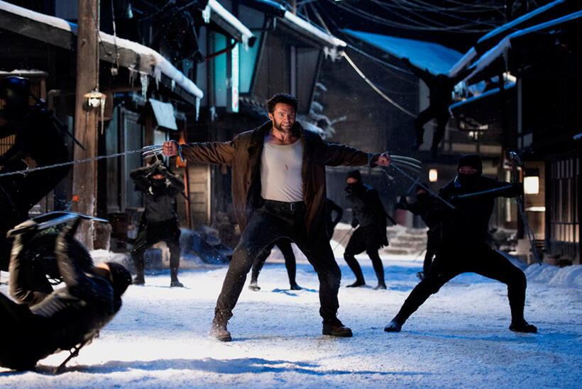 Hugh Jackman as Logan in "The Wolverine."