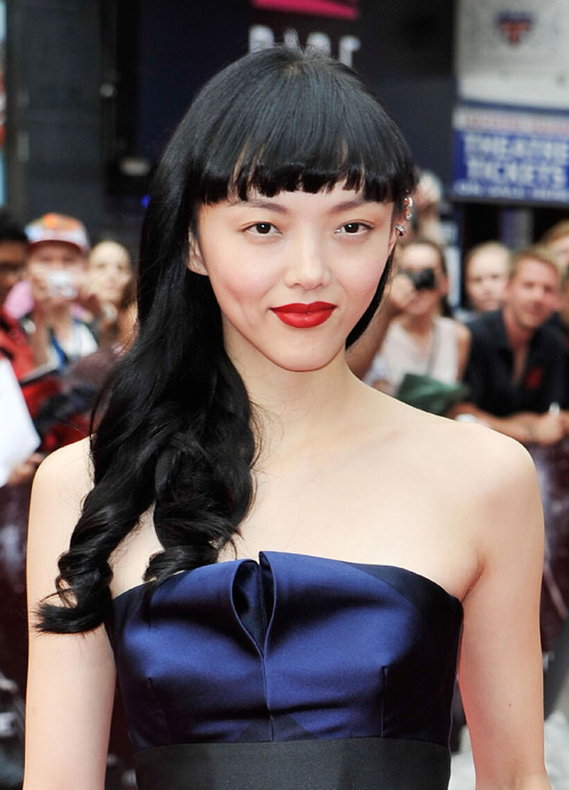Rila Fukushima at the UK premiere of "The Wolverine."