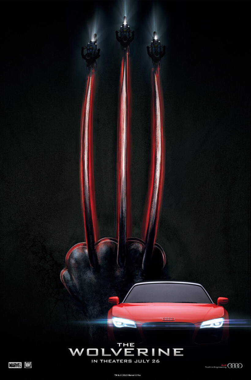 Poster art for "The Wolverine."