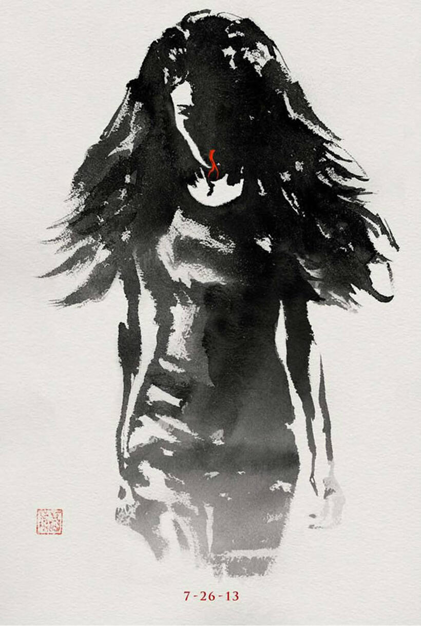 Poster art for "The Wolverine."