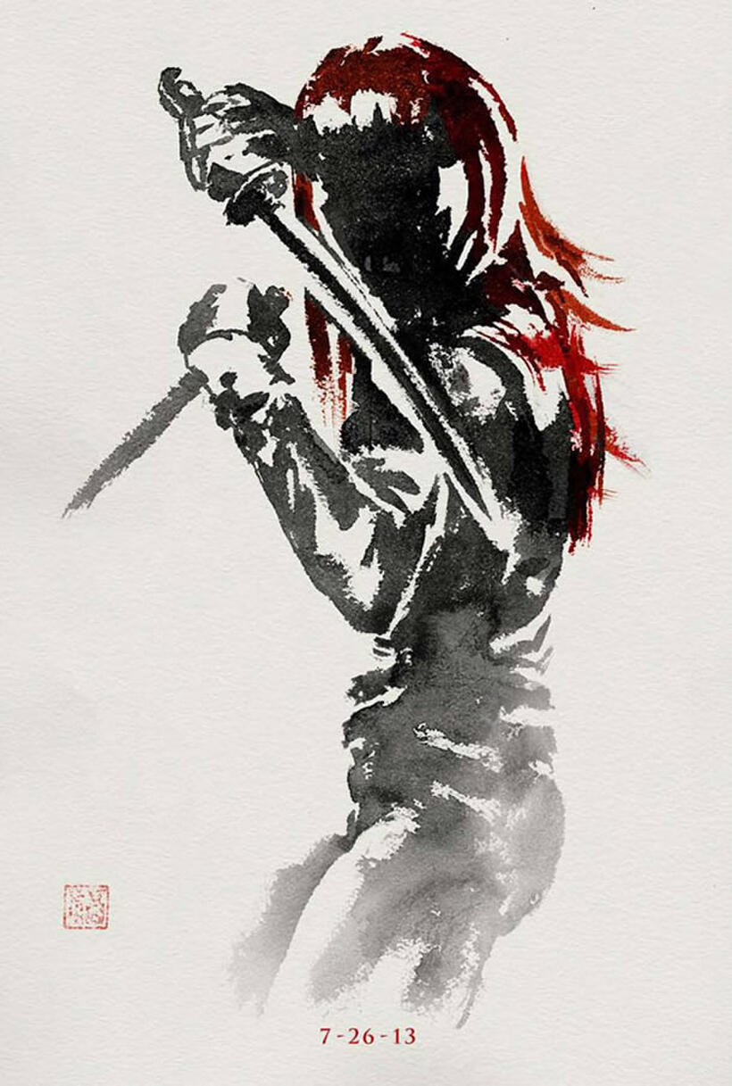 Poster art for "The Wolverine."