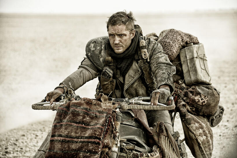Tom Hardy as Max Rockatansky in "Mad Max: Fury Road."