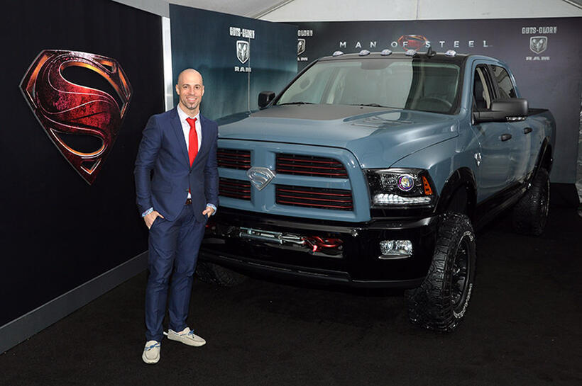 Chris Daughtry at the premiere of "Man of Steel" in N.Y.
