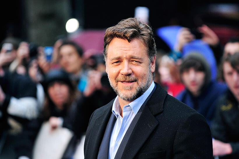 Russell Crowe at the "Man Of Steel" premiere in N.Y.