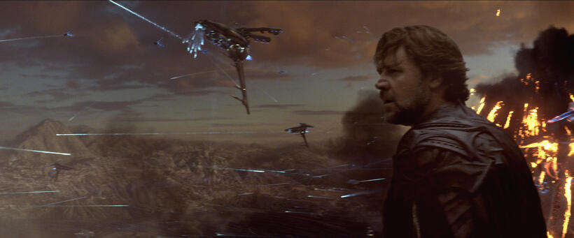 Russell Crowe as Jor-El in "Man of Steel."
