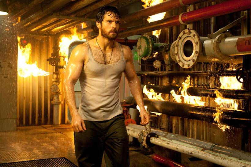 A scene from "Man of Steel."