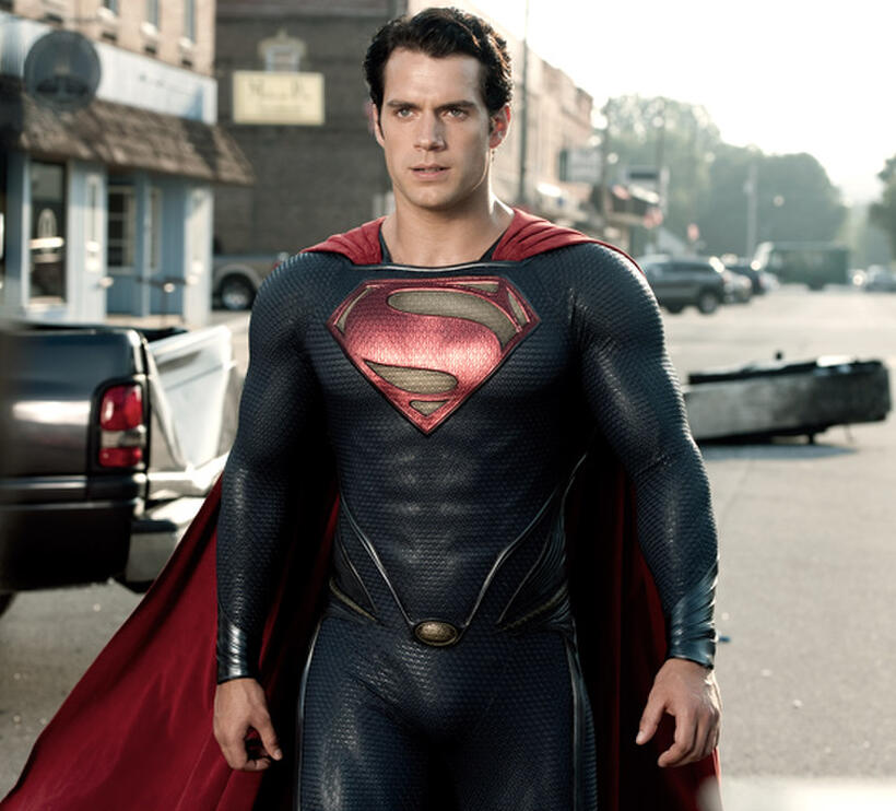 Henry Cavill as Superman in "Man of Steel."