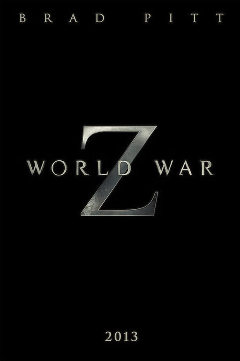 Teaser poster art for "World War Z."