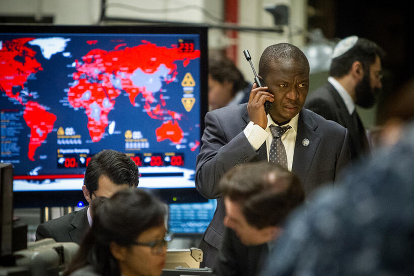 Fana Mokeona as Thierry Umutoni in "World War Z."