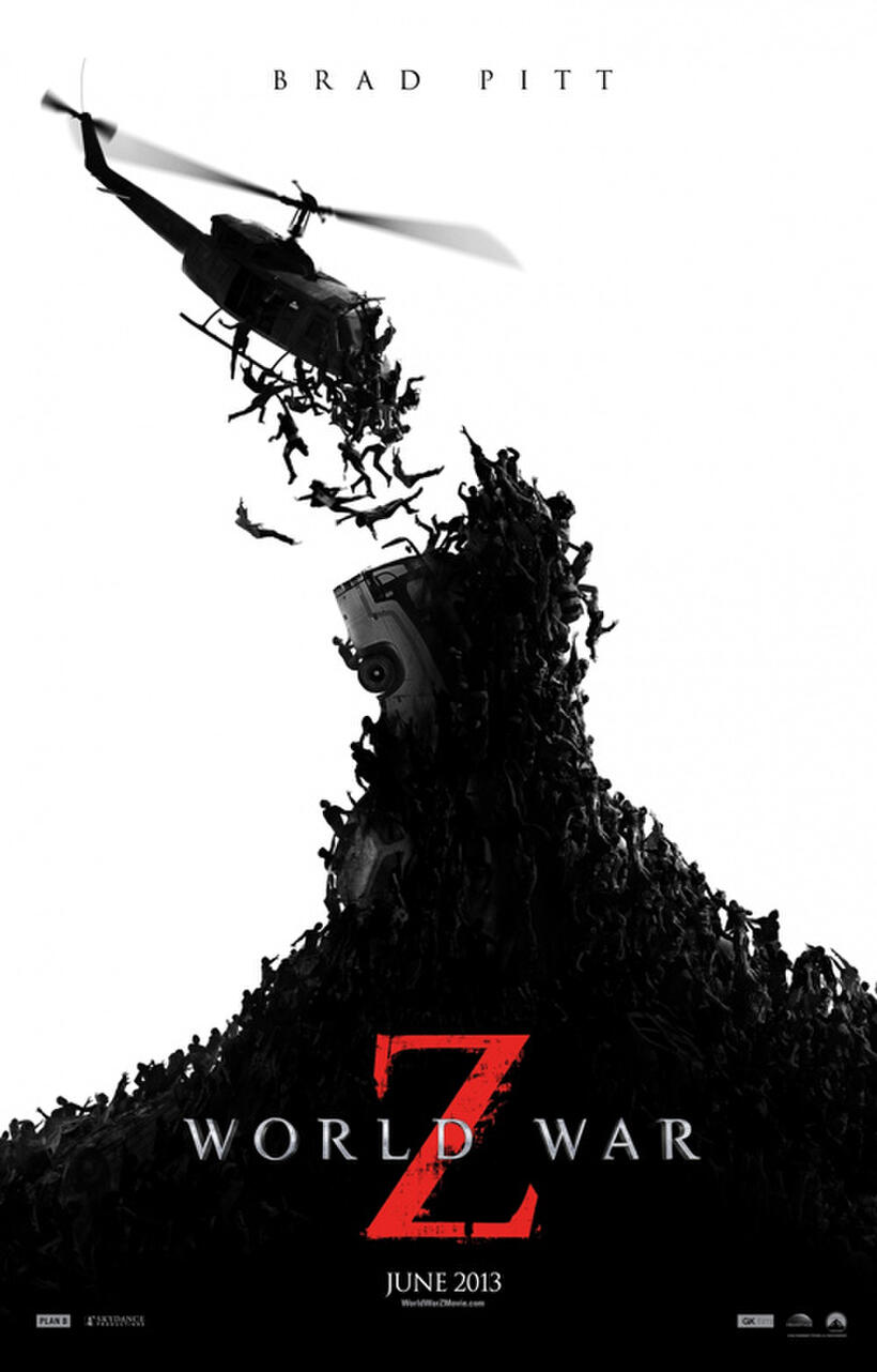 Poster art for "World War Z."