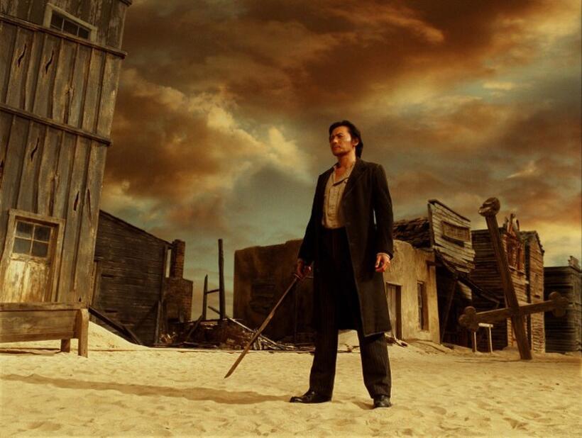 Jang Dong Gun in "The Warrior's Way."