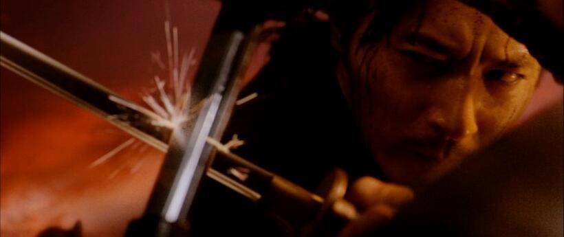 Jang Dong Gun in "The Warrior's Way."