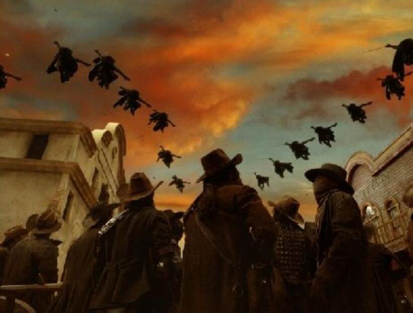 A scene from "The Warrior's Way."