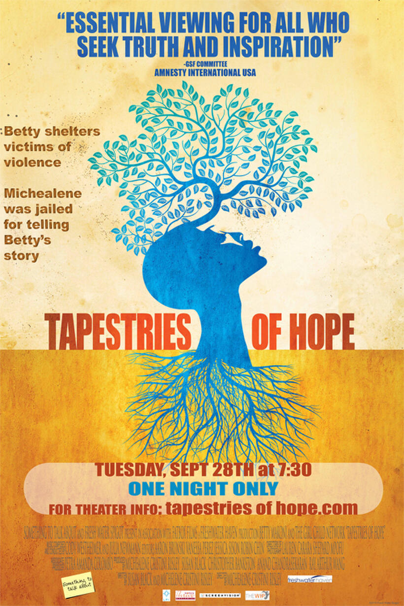Poster art for "Tapestries of Hope"