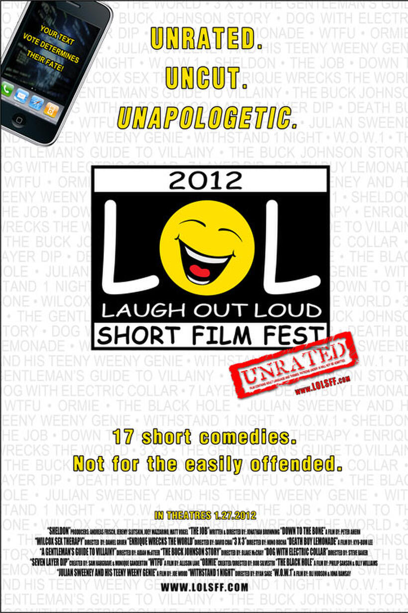 Poster art for "LOL Short Film Festival."