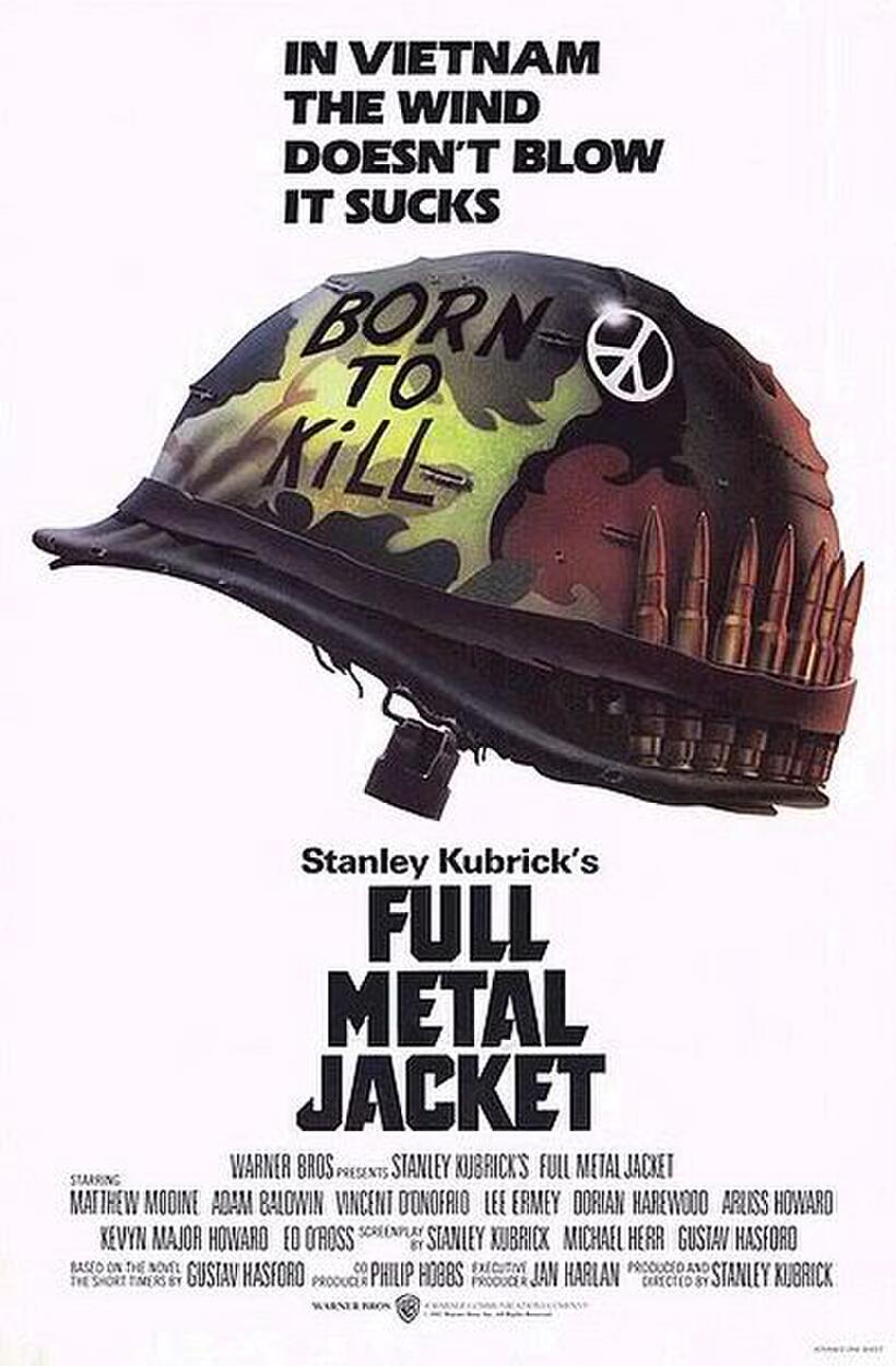 Poster art for "Full Metal Jacket."