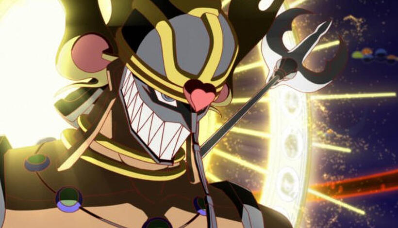 A scene in "Summer Wars."