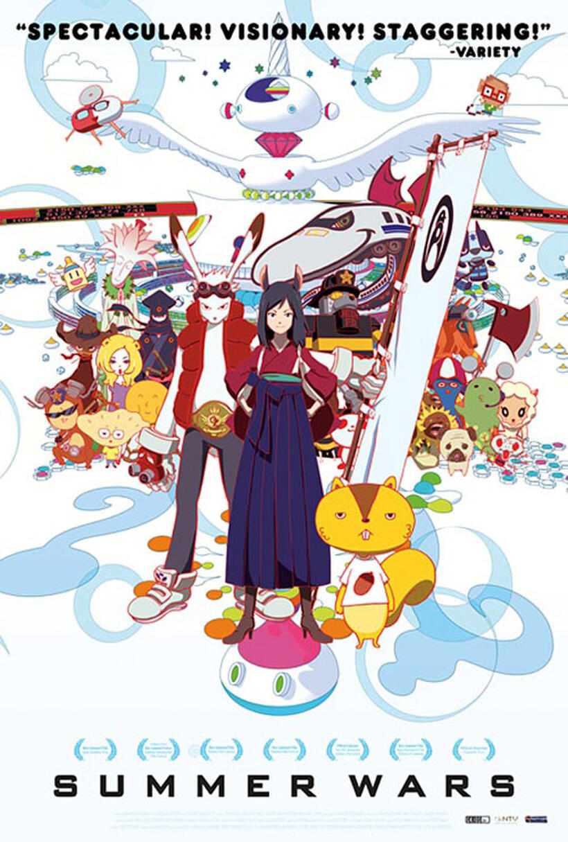 Poster art for "Summer Wars."