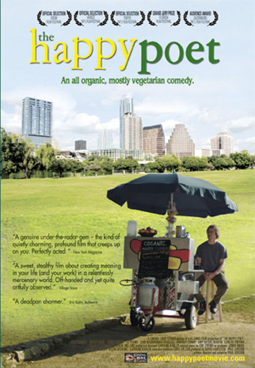 Poster art for "The Happy Poet"