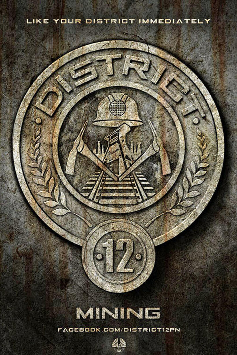 Poster art for "The Hunger Games."