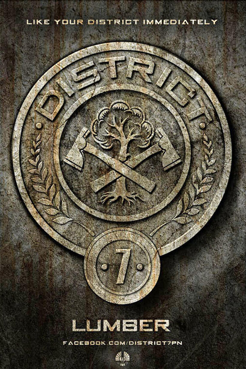 Poster art for "The Hunger Games."