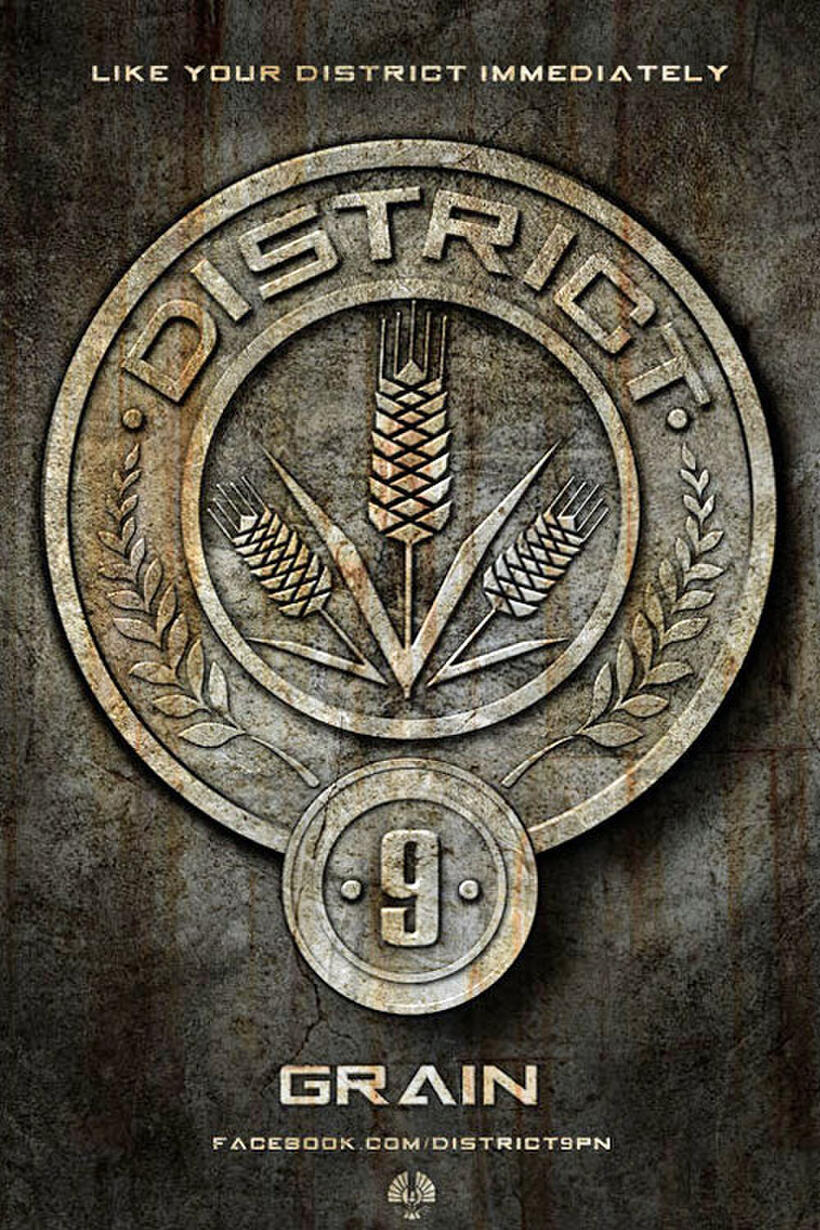 Poster art for "The Hunger Games."