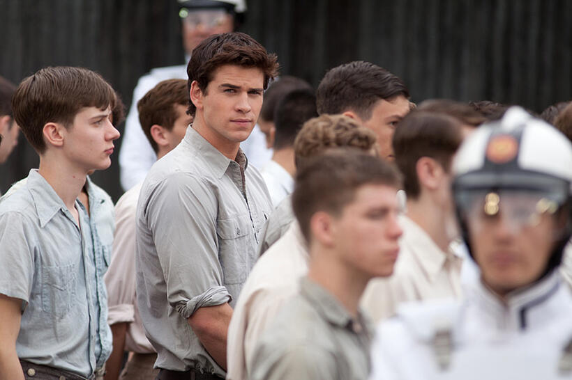Liam Hemsworth as Gale Hawthorne in "The Hunger Games."
