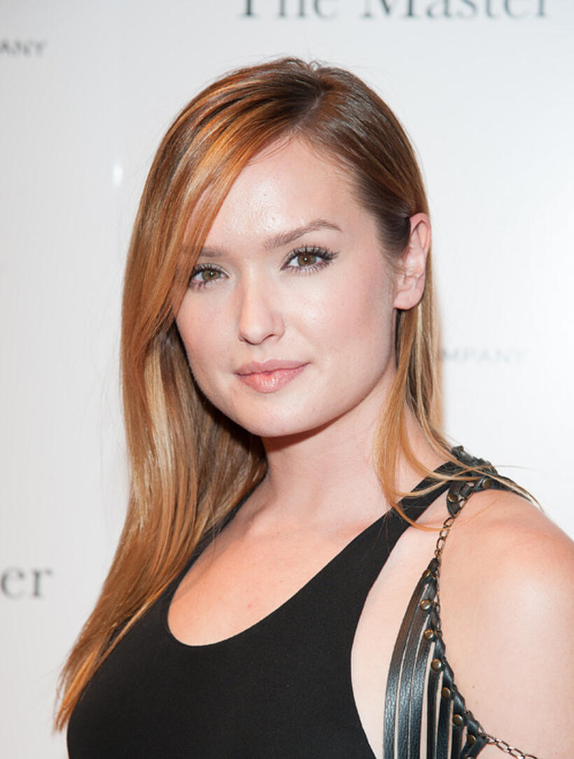 Kaylee DeFer at the New York premiere of "The Master."