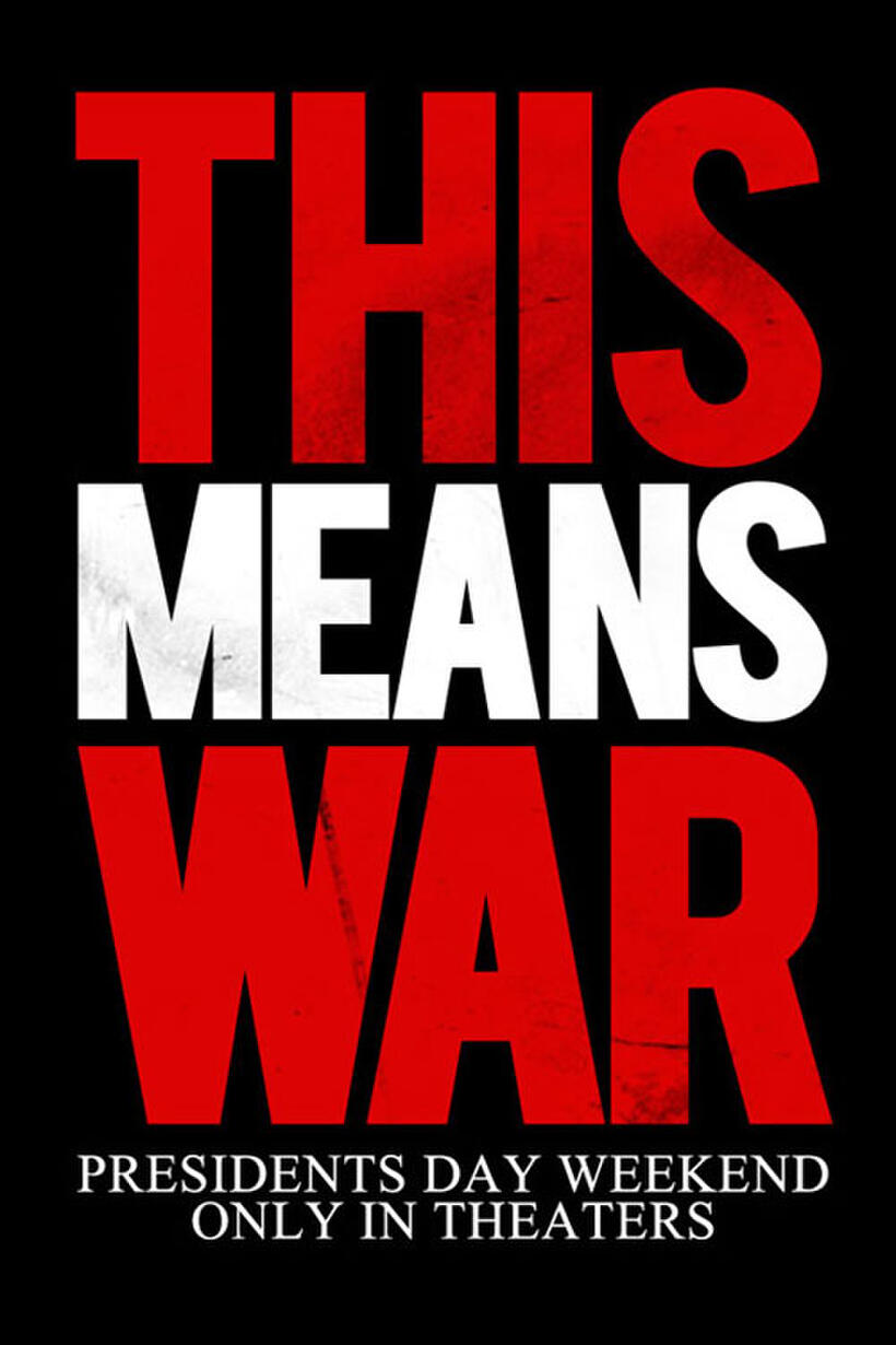 Poster art for "This Means War."