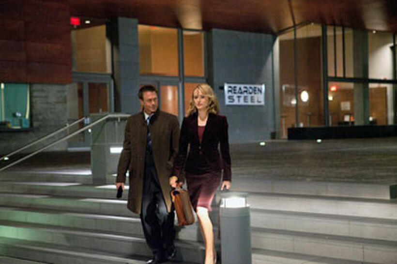 Grant Bowler as Henry Rearden and Taylor Schilling as Dagny Taggart in "Atlas Shrugged."