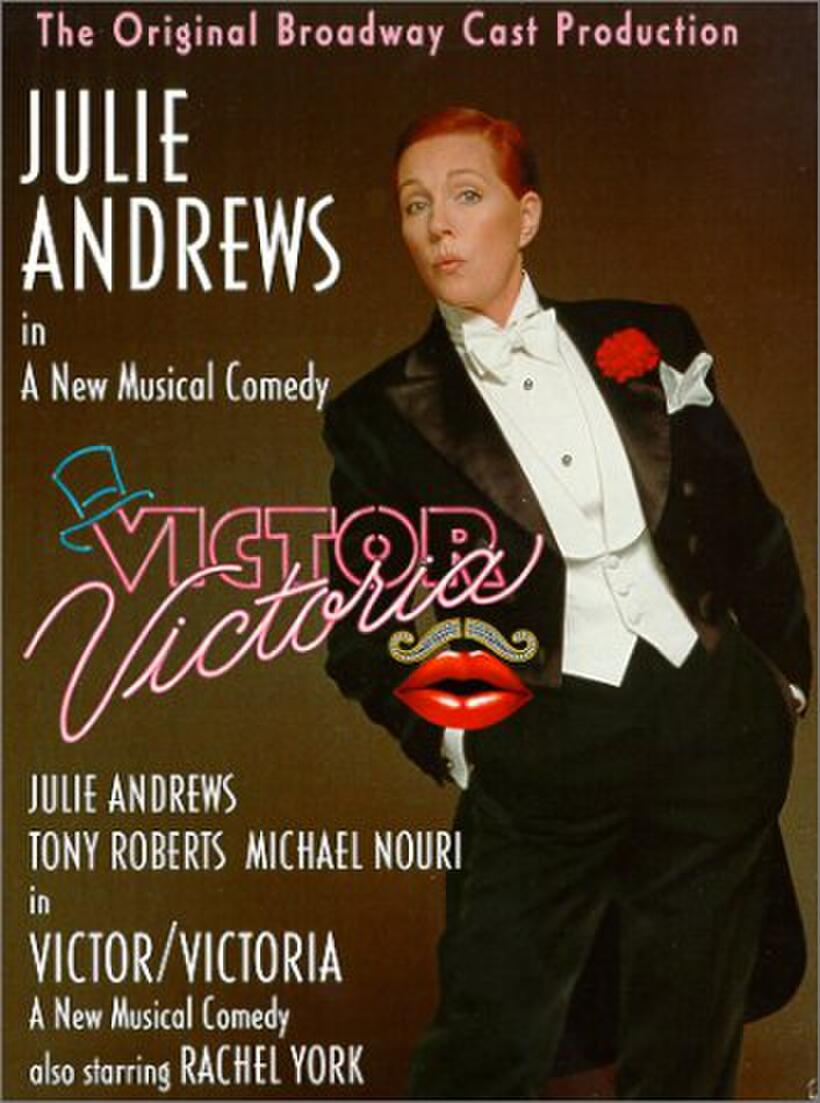 Poster art for "Victor/Victoria."