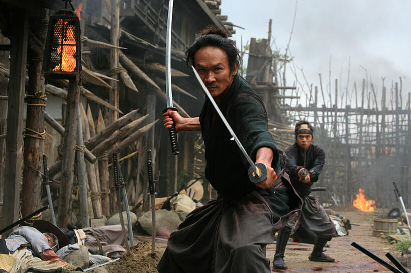 Yusuke Iseya and Takayuki Yamada in "13 Assassins."