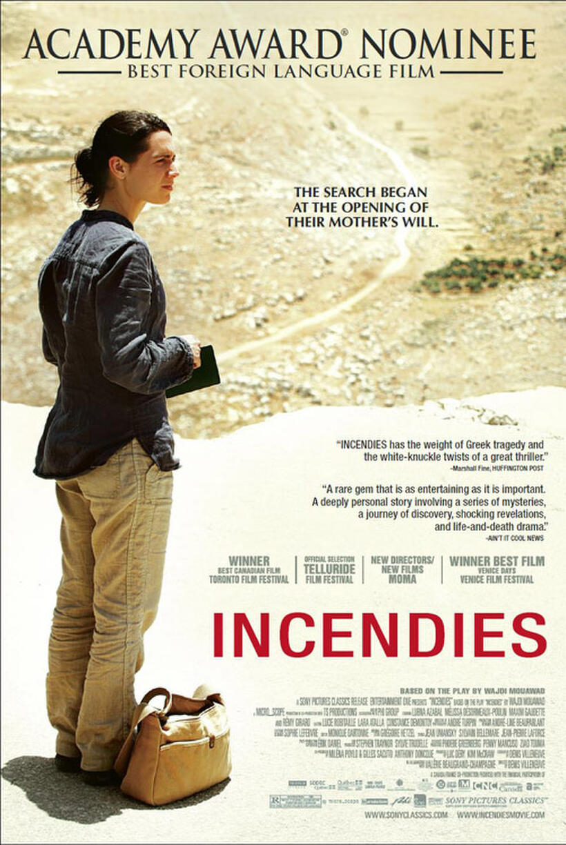 Poster art for "Incendies."