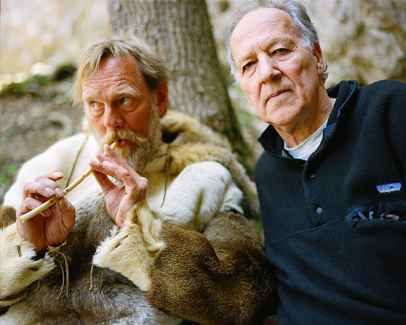 W. Hein and Werner Herzog in "Cave of Forgotten Dreams."
