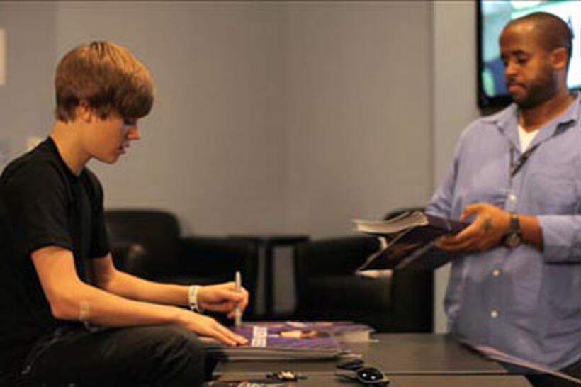 A scene from "Justin Bieber: Never Say Never 3D."