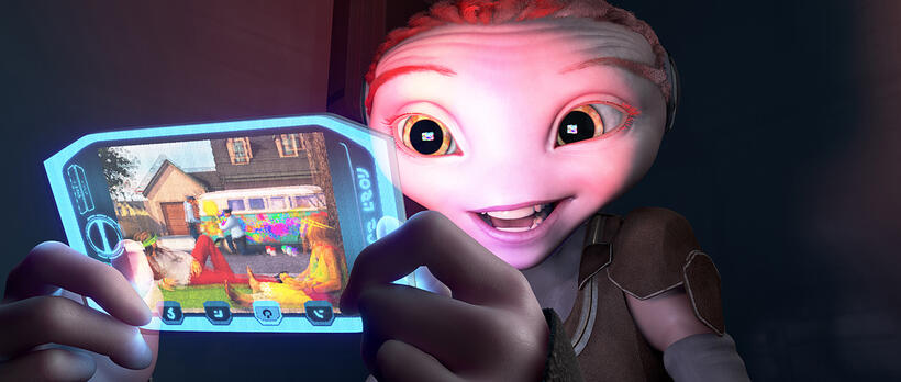 Ki in "Mars Needs Moms."