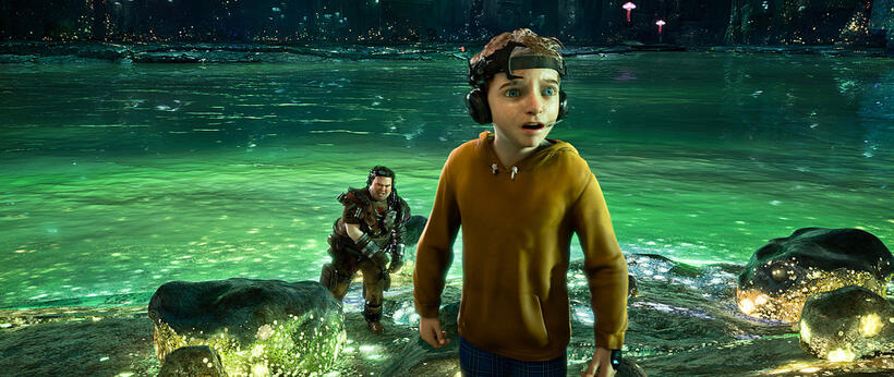 Gribble and Milo in "Mars Needs Moms."