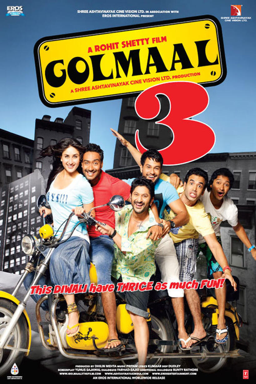 Poster art for "Golmaal 3"